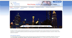 Desktop Screenshot of gageotechnicalengineers.com