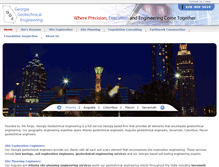 Tablet Screenshot of gageotechnicalengineers.com